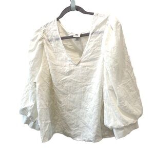A New Day off-white puff balloon sleeve top XXL
